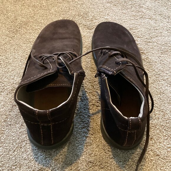 Mens barefoot chukka boots - brown suede size 13 (47 EU) - Picture 7 of 7